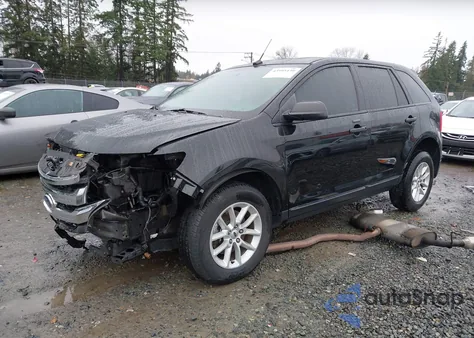 2014 Ford Edge Se z USA, uszkodzony, nr VIN 2FMDK3GCXEBA90952